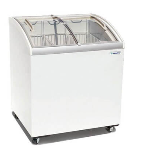 Congelador Horizontal de Puertas Corredizas Cristal Curvo – Metalfrio – CHC200