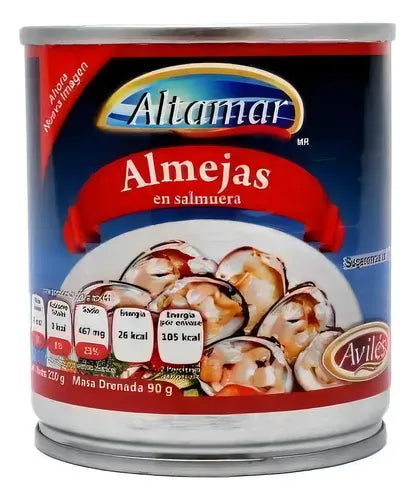 Almeja Altamar en Salmuera 210 g