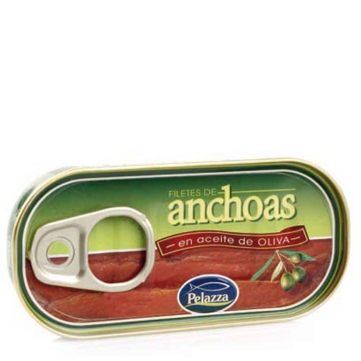 Filete de Anchoas Pelazza en Aceite de Oliva 50 g