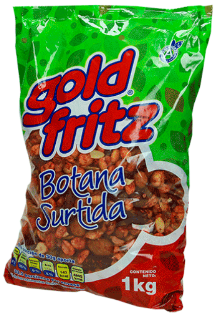 Botana mixta SOL bolsa de 900 g