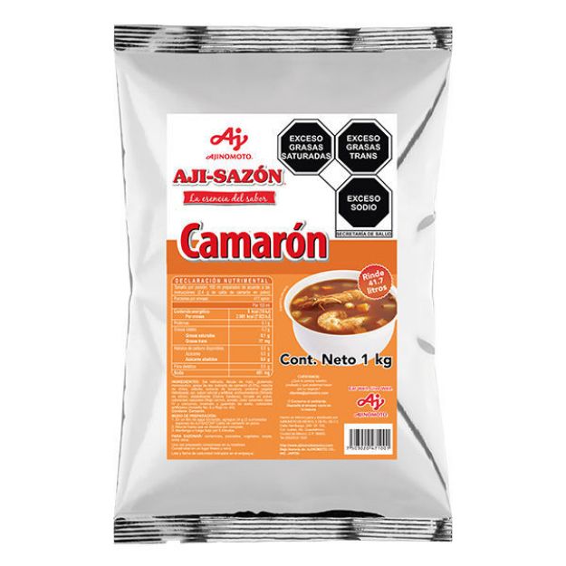 Caldo de camarón Aji-Sazón bolsa de 1 kg
