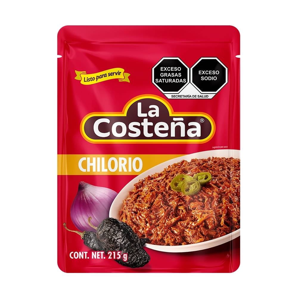Chilorio La Costeña pouch 215 g
