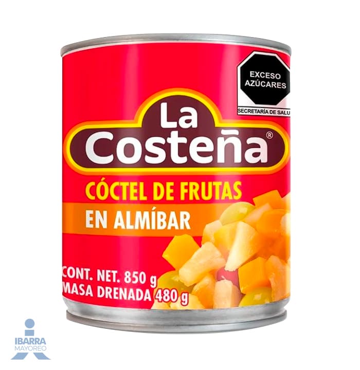 Cóctel de Frutas La Costeña 850 g