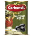 Aceituna negra sin hueso Carbonell 340 g