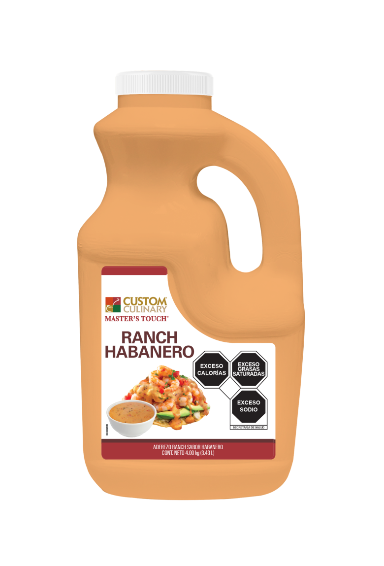 Aderezo Ranch Habanero Custom Culinary
