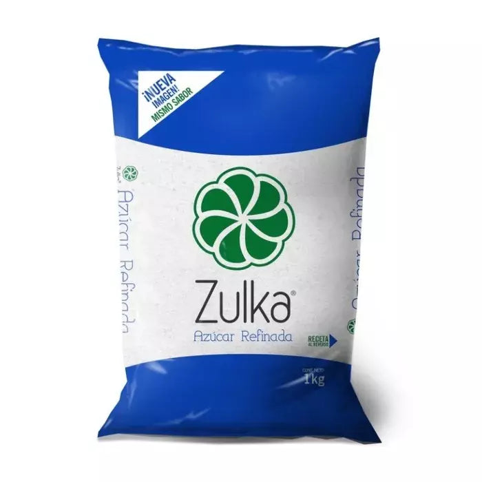 Azúcar refinada Zulka — Bolsa 1 kg