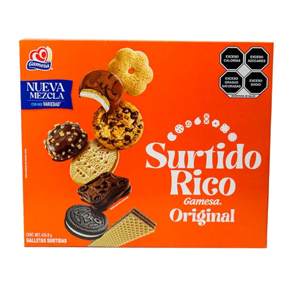 Galletas Surtido Rico Gamesa — 424 g
