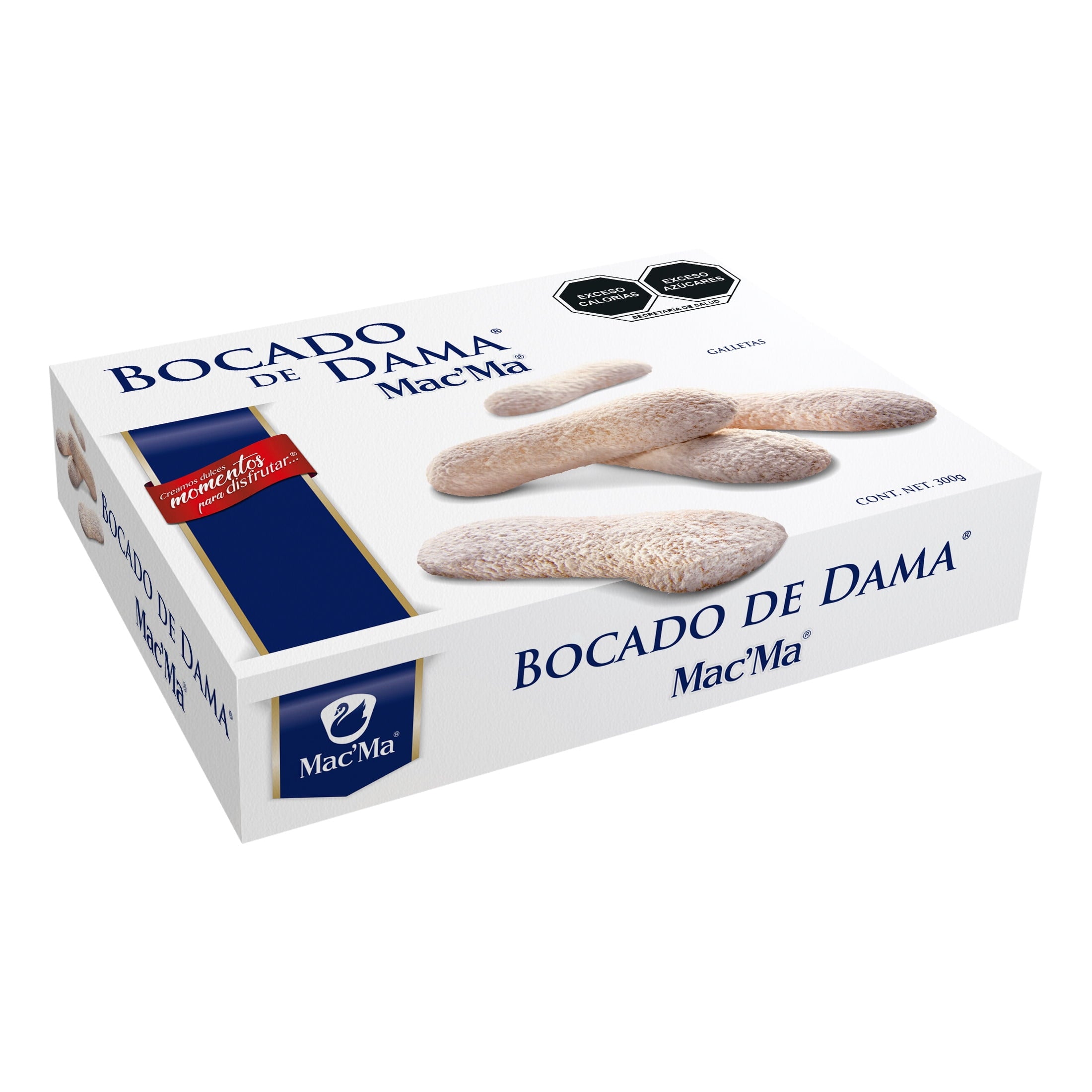 Galletas Bocado de Dama Mac’Ma — 300 g