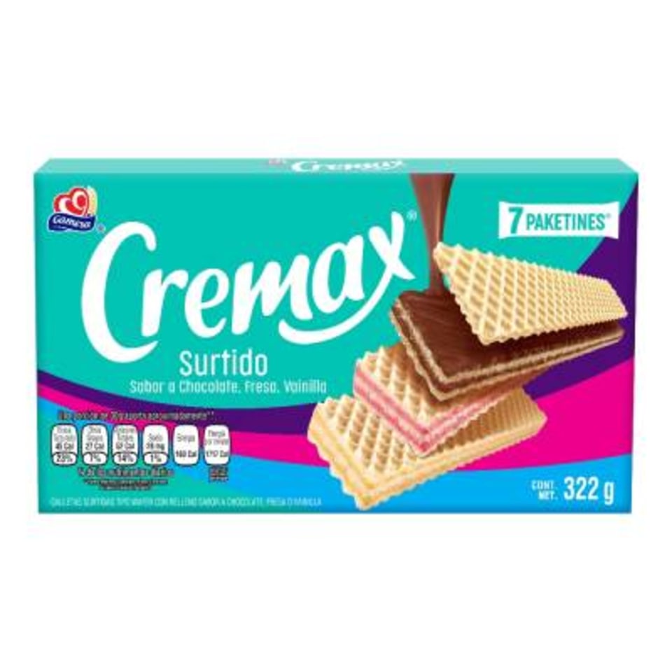 Galletas Cremax surtidas Gamesa — 322 g