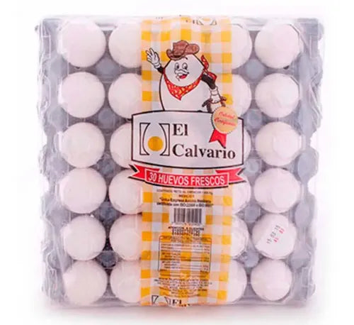 Huevo blanco El Calvario — 30 piezas
