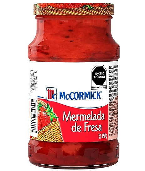 Mermelada de fresa McCormick — Frasco 450 g