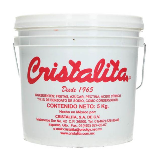 Mermelada de zarzamora Cristalita — Cubeta 5 kg