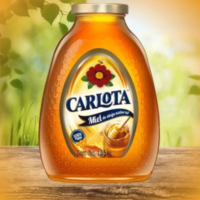 Miel de abeja Carlota — Frasco 1.05 kg