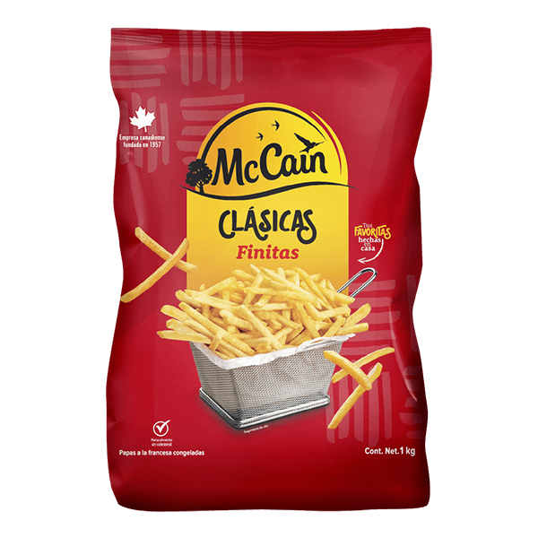 Papas McCain Clásicas Corte Delgado 1 kg