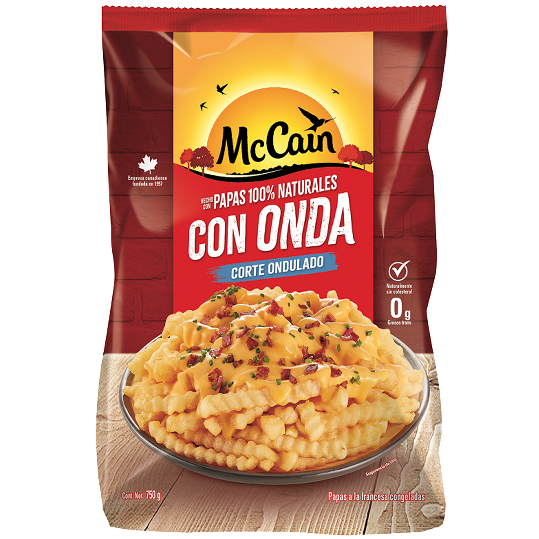Papas McCain Corte Ondulado 750 g
