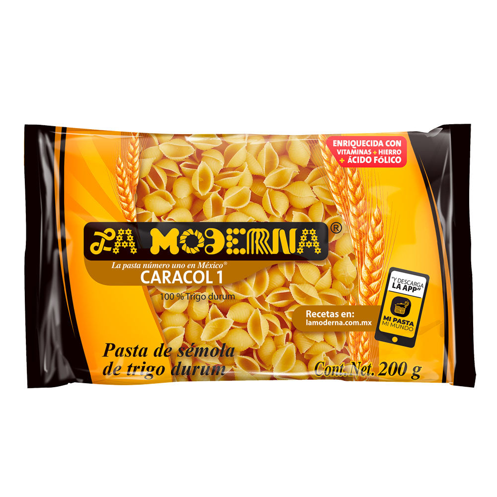 Pasta Caracol La Moderna 20 x 200 g