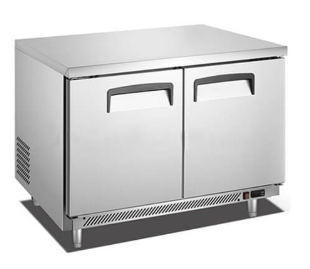 Mesa Bajo Barra Refrigerada 2 Puertas Migsa UC-48C-2