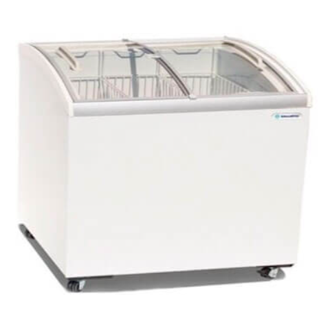 Congelador Horizontal Metalfrio CHC300 puertas corredizas cristal curvo