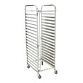 Carro espiguero Migsa BN-T01 de acero inoxidable