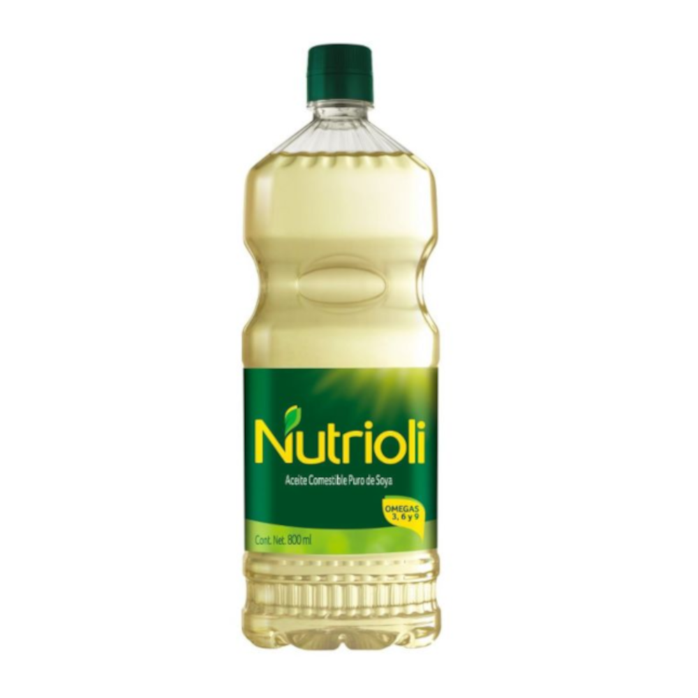 Aceite de Soya Nutrioli 12 × 800 ml