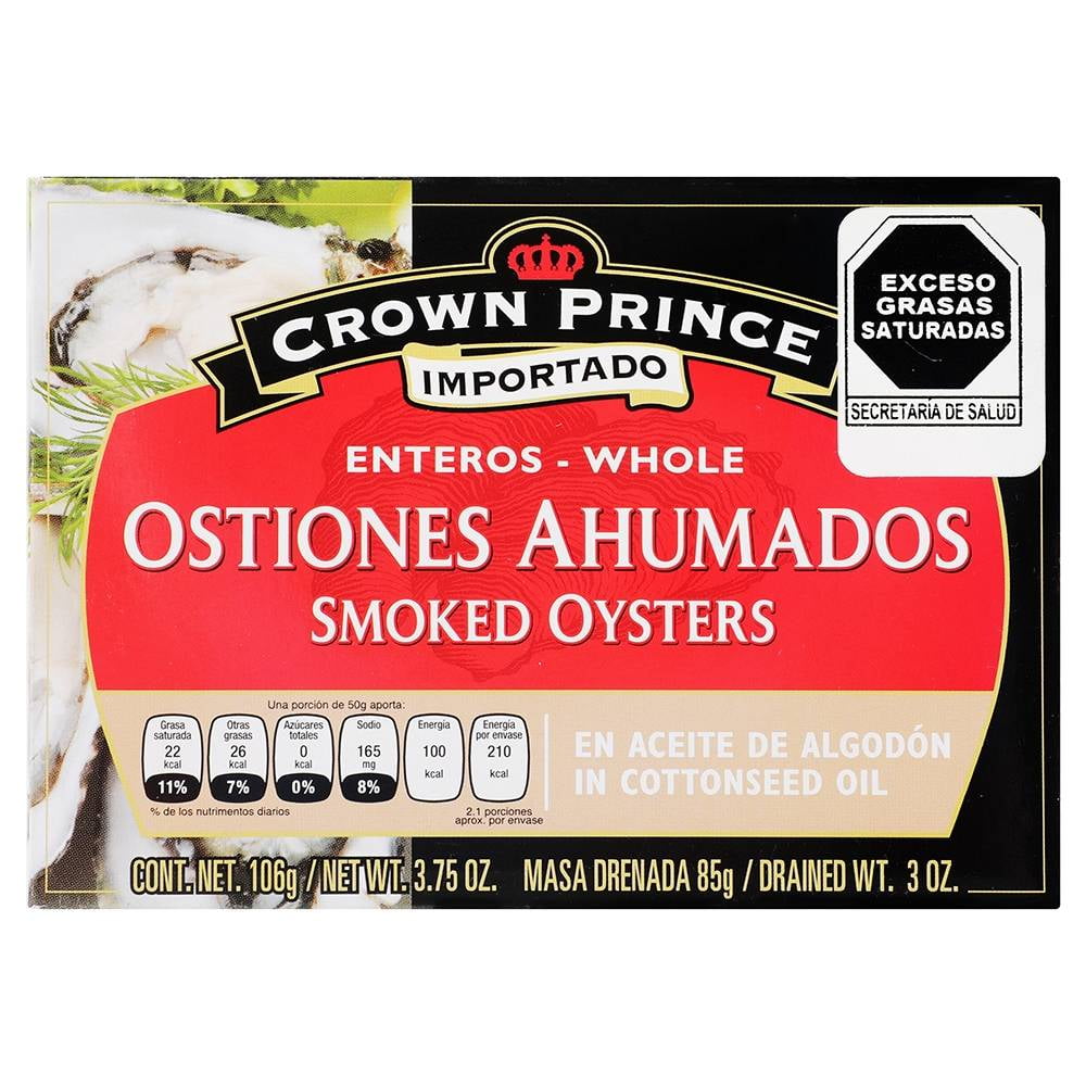 Ostión Ahumado Crown Prince 106 g