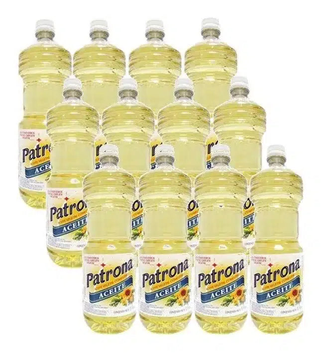 Aceite Vegetal Patrona 12 × 1 L
