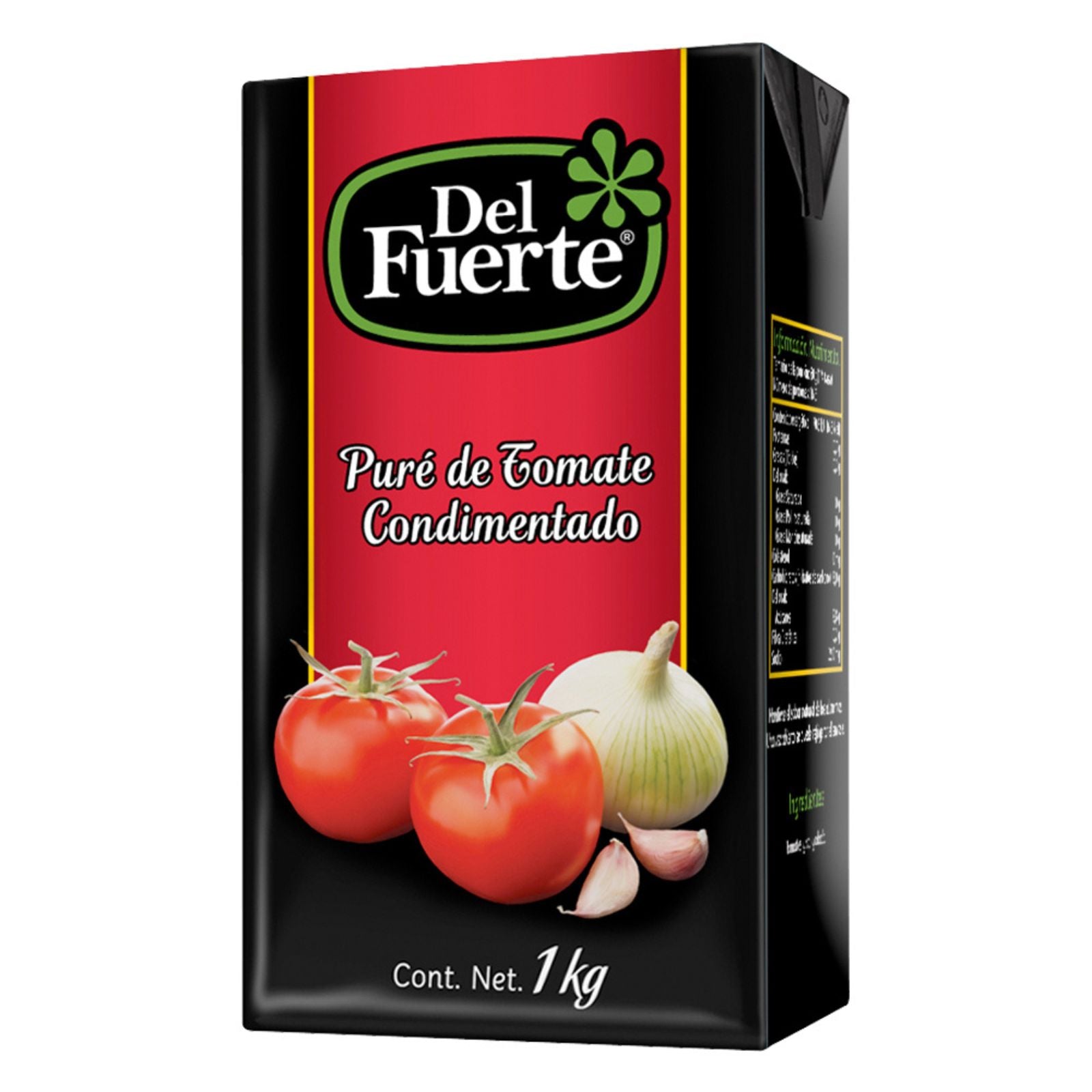 Puré de Tomate Del Fuerte 12 x 1 kg