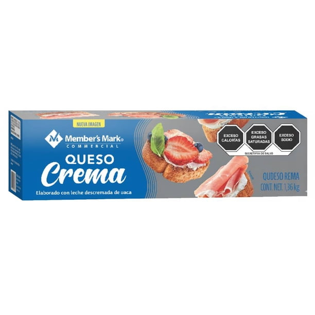 Queso Crema Member’s Mark 1.36 kg