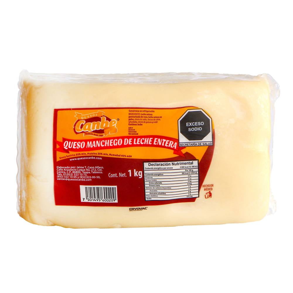 Queso Manchego Canbe 1 kg