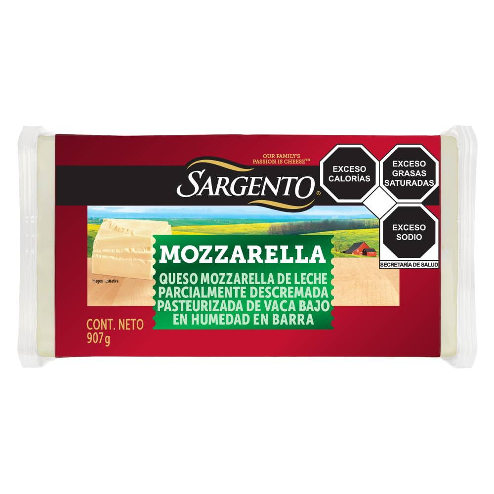 Queso Mozzarella Sargento en Barra 907 g